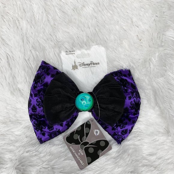 Disney Parks Haunted Mansion Interchangeable Bow - Picture 2 of 6